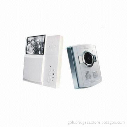 4-inch Black/white intercom system wireless video doorphone